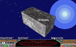 Visible Borg Cube