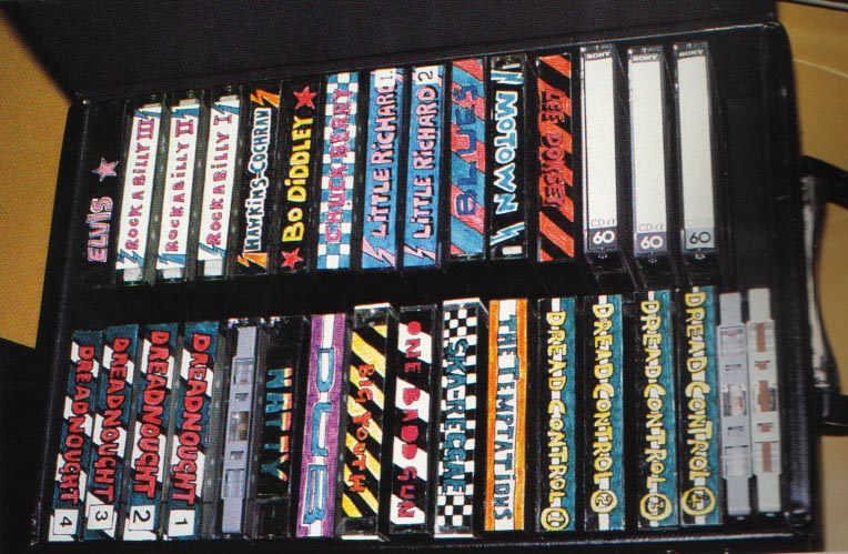 Paul Simonon's Tape Collection